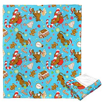 Warner Bros. Scooby-Doo Festive Scooby Sweets Silk Touch Throw Blanket 50x60 Inches