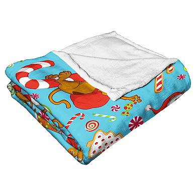 Warner Bros. Scooby-Doo Festive Scooby Sweets Silk Touch Throw Blanket 50x60 Inches