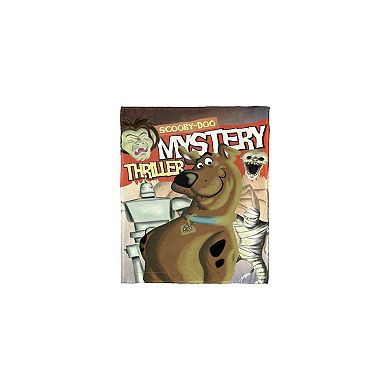 Warner Bros. Scooby-Doo Mystery Thriller Comic Silk Touch Throw Blanket 50x60 Inches