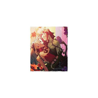 Dc Comics Batman Harley And Ivy Silk Touch Throw Blanket