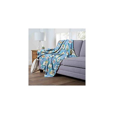Cartoon Network Johnny Bravo All Things Johnny Bravo Silk Touch Throw Blanket 50x60 Inches