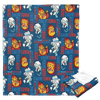 Warner Bros. Year Without Santa Claus Snowtown Showdown Silk Touch Throw Blanket 50 x 60 in