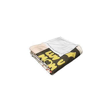 Warner Bros. Justice League Super Mom Silk Touch Throw Blanket 50x60 Inches