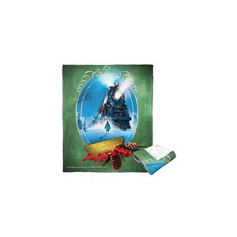 Warner Bros. Polar Express Round Trip Silk Touch Throw Blanket 50x60 Inches