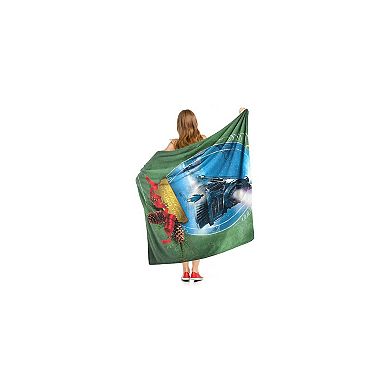 Warner Bros. Polar Express Round Trip Silk Touch Throw Blanket 50x60 Inches