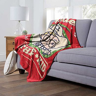 Warner Bros. A Christmas Story The Kid Silk Touch Throw Blanket 50x60 Inches