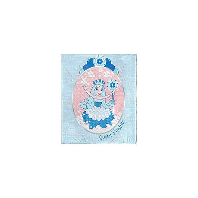 Hasbro Candyland Sequined Frostine Silk Touch Throw Blanket