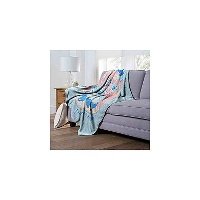 Hasbro Candyland Sequined Frostine Silk Touch Throw Blanket