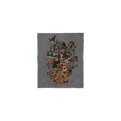 Warner Bros. Scooby-Doo Run Away Silk Touch Throw Blanket 50x60 Inches