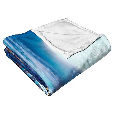 Warner Bros. Polar Express To The North Pole Silk Touch Throw Blanket 50x60 Inches