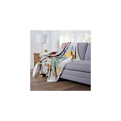 Warner Bros. Justice League Holiday Heroes Silk Touch Throw Blanket 50x60 Inches