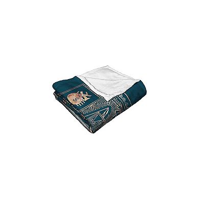 Hasbro Monopoly Millionare Club Silk Touch Throw Blanket 50x60 Inches