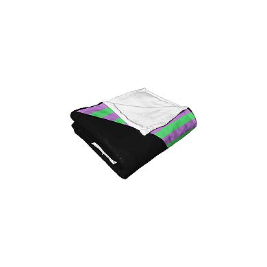 Cartoon Network Powerpuff Girls Buttercup Lightning Eyes Silk Touch Throw Blanket 50x60 Inches