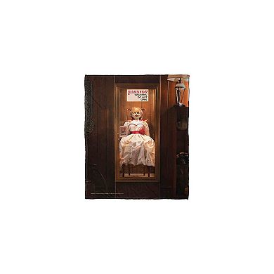 Warner Bros. Annabelle Positively Do Not Open Silk Touch Throw Blanket 50x60 Inches
