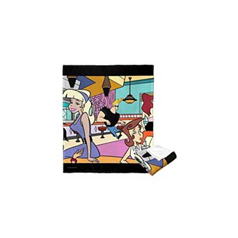 Cartoon Network Johnny Bravo Reliable With The Ladies Silk Touch Throw Blanket 50x60 Inches