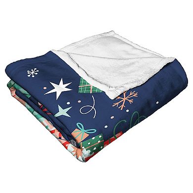 Warner Bros. Scooby-Doo Driving In A Winter Wonderland Silk Touch Throw Blanket 50x60 Inches