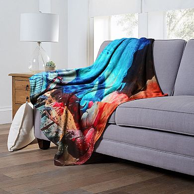 Warner Bros. Year Without Santa Claus Heated Phone Call Silk Touch Throw Blanket 50 x 60 Inches