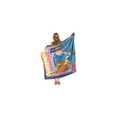 Disney Lady and the Tramp Romantic Dinner For Two Silk Touch Throw Blanket 50x60 Inches