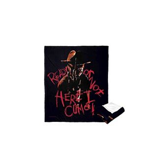 Warner Bros. Nightmare on Elm Street Ready Or Not Silk Touch Throw Blanket 50x60 Inches