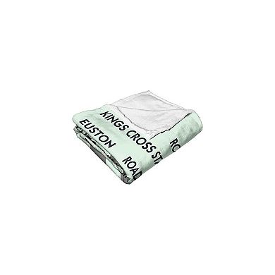 Hasbro Monopoly Pass Go Silk Touch Throw Blanket 50x60 Inches