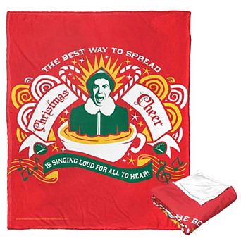 Warner Bros. Elf Sing Silk Touch Throw Blanket 50x60 Inches