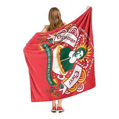 Warner Bros. Elf Sing Silk Touch Throw Blanket 50x60 Inches