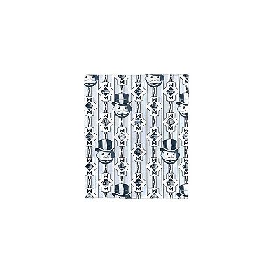 Hasbro Monopoly Monopoly Man Silk Touch Throw Blanket 50x60 Inches