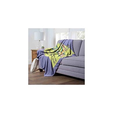 Cartoon Network's Cow And Chicken Will This Make Sense Silk Touch Throw Blanket