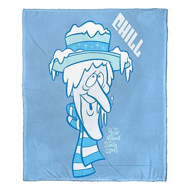 Warner Bros. Year Without Santa Claus Chill Silk Touch Throw Blanket 50 x 60 Inches