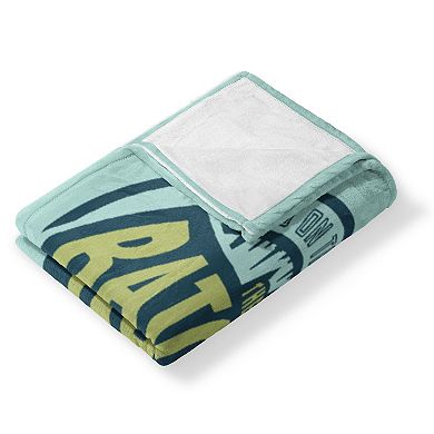 Dc Comics Batman Dads Batcave Silk Touch Throw Blanket