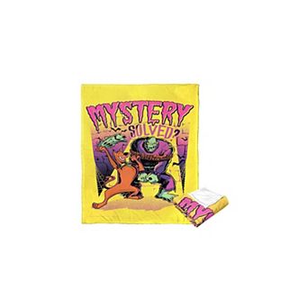 Warner Bros. Scooby-Doo Mystery Solved Silk Touch Throw Blanket 50x60 Inches