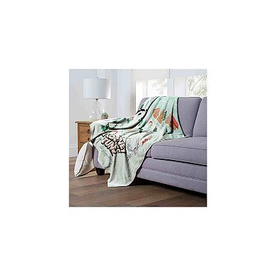 Warner Bros. Looney Tunes Looney Holidays Silk Touch Throw Blanket 50x60 Inches