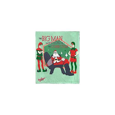 Warner Bros. A Christmas Story The Big Man Silk Touch Throw Blanket 50x60 Inches