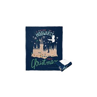 Warner Bros. Harry Potter Rather Stay At Hogwarts Silk Touch Throw Blanket 50x60 Inches
