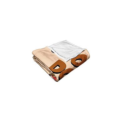 Cartoon Network's Courage The Cowardly Dog Good Dog Courage Silk Touch Throw Blanket