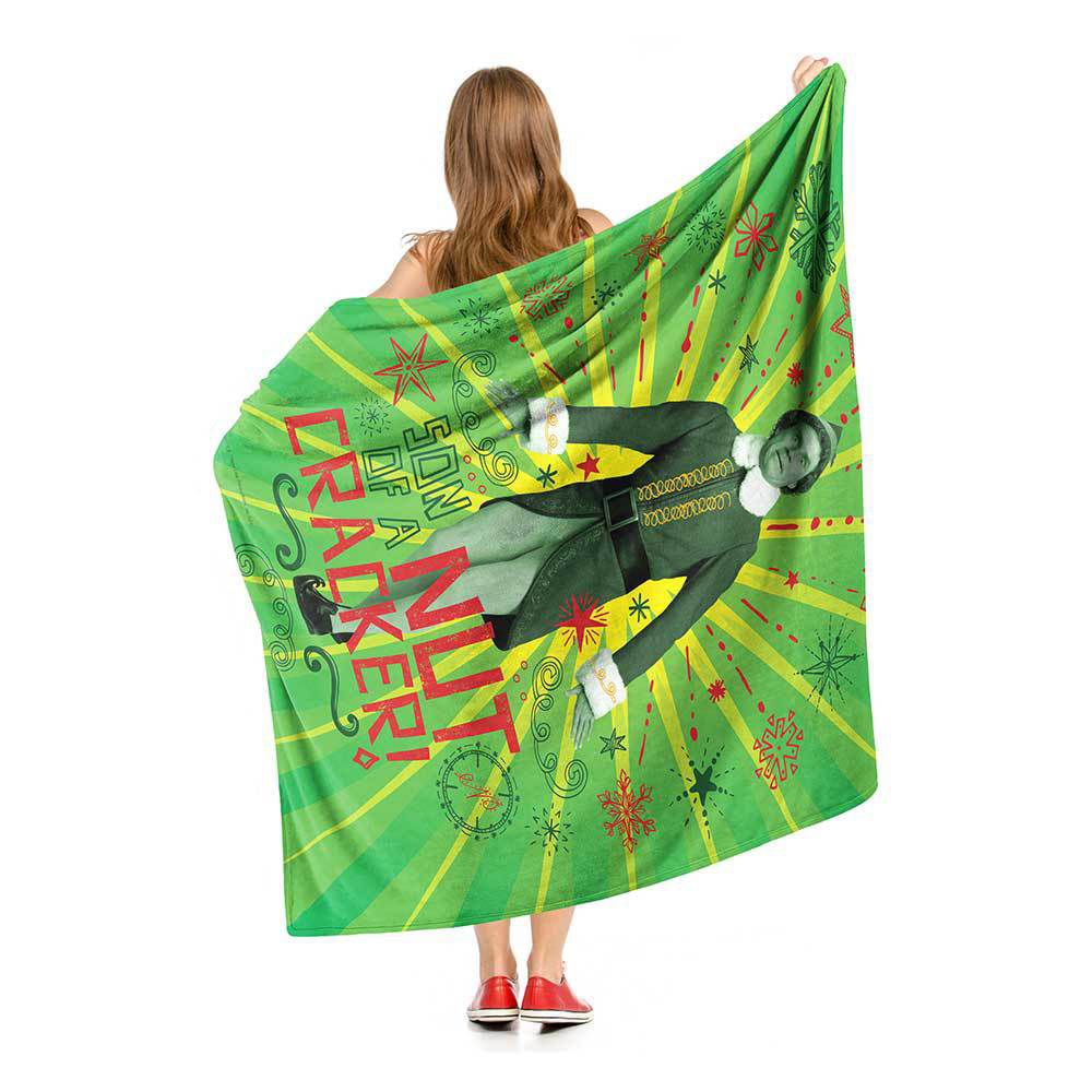 Hallmark Weihnachtskarte – Lustiges Elf-Design Von Warner Bros, Mit Personalisierbaren Einlegekarten
