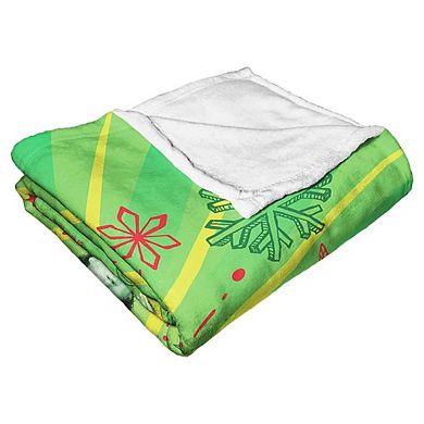 Warner Bros. Elf Nutcracker Silk Touch Throw Blanket 50x60 Inches