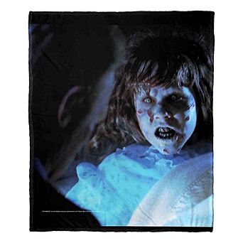 Warner Bros. The Exorcist Im Not Regan Silk Touch Throw Blanket 50x60 Inches