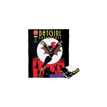 Dc Comics Batman Batgirl Adventures Silk Touch Throw Blanket
