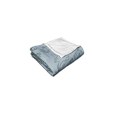 Cartoon Network's Billy And Mandy Sketchy Grim Silk Touch Throw Blanket