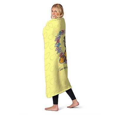 Nickelodeon Garfield Teddy Bear Silk Touch Throw Blanket 50x60 Inches