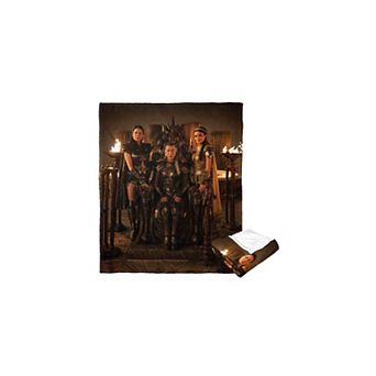Warner Bros. DC Comics Shazam The Gods Silk Touch Throw Blanket 50x60 Inches