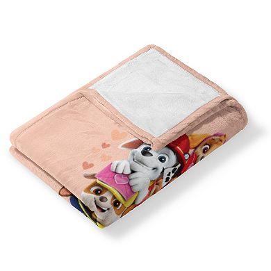 Nickelodeon Paw Patrol Friends For Life Silk Touch Throw Blanket 50x60 Inches