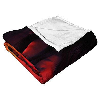 Warner Bros. The Flash Supergirl Silk Touch Throw Blanket 50x60 Inches
