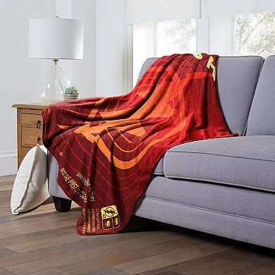 Warner Bros. The Flash Radar Poster Silk Touch Throw Blanket 50x60 Inches