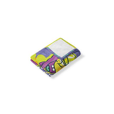 Spongebob Cool Bob Painting Silk Touch Throw Blanket