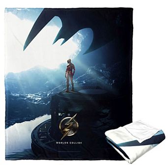 Warner Bros. The Flash World's Collide Silk Touch Throw Blanket 50x60 Inches