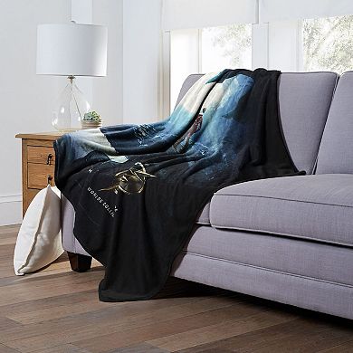 Warner Bros. The Flash World's Collide Silk Touch Throw Blanket 50x60 Inches