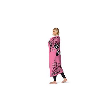 Mean Girls Burn Book Silk Touch Faux Shearling Throw Blanket