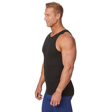KingSize Men's Big & Tall 5-Pack Ribbed Cotton Tank Undershirt